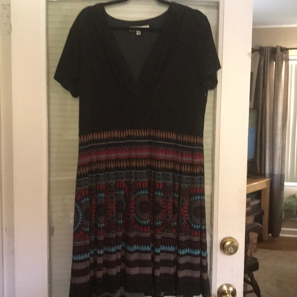 Great mock wrap dress
